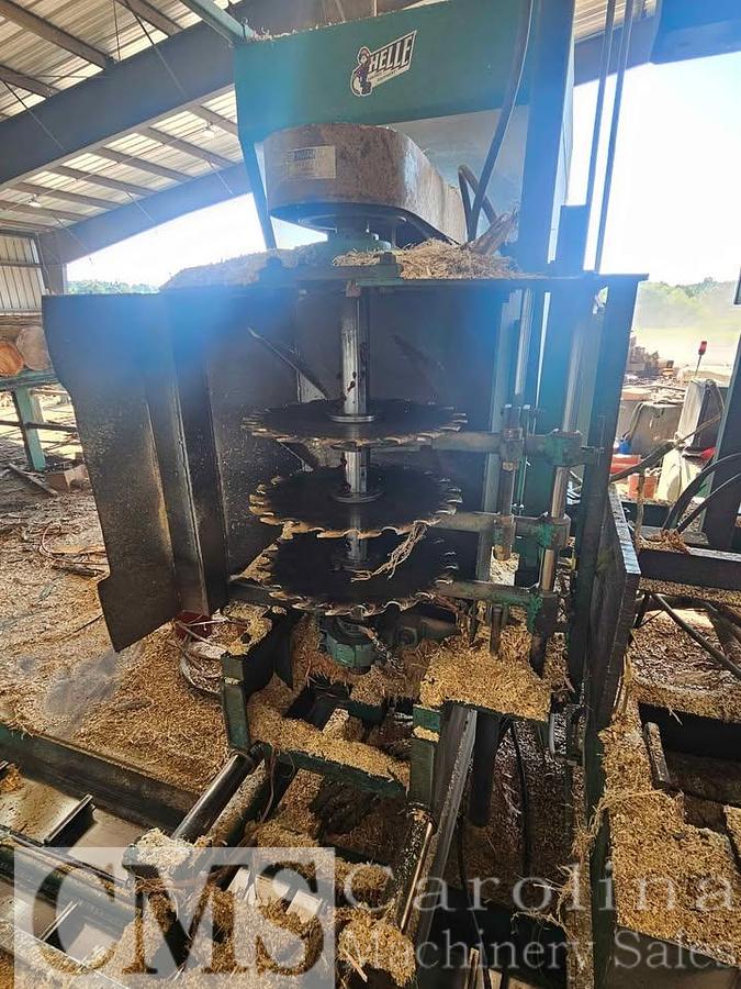 Used Helle 4-Head Block Sawmill