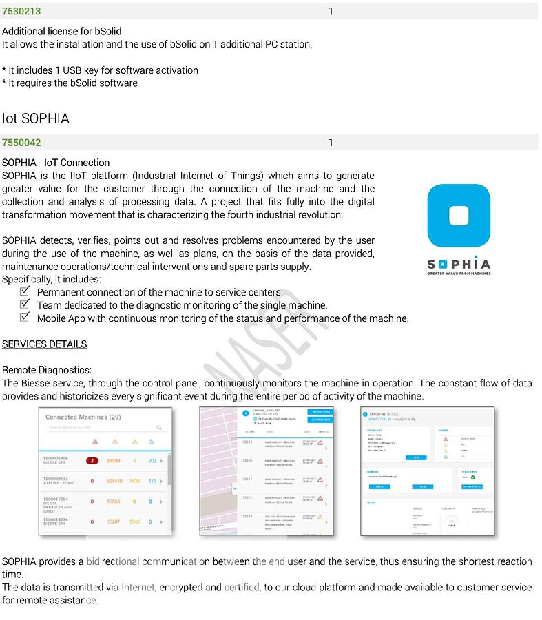 Used 2024 Biesse Rover AS 1532 CNC Router