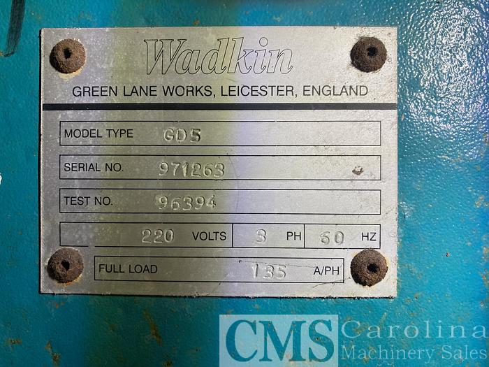 Used 1997 Wadkin GD 220 5 Head Moulder