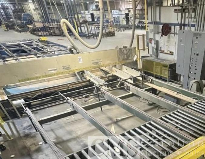 Used Newman K-20 Trim Saw w/ Infeed & Outfeed