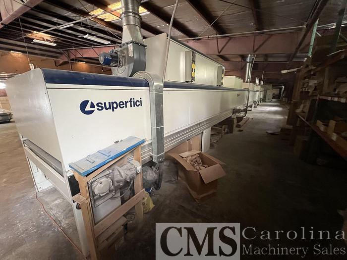 Used 2019 Superfici Compact Spray Finish Line