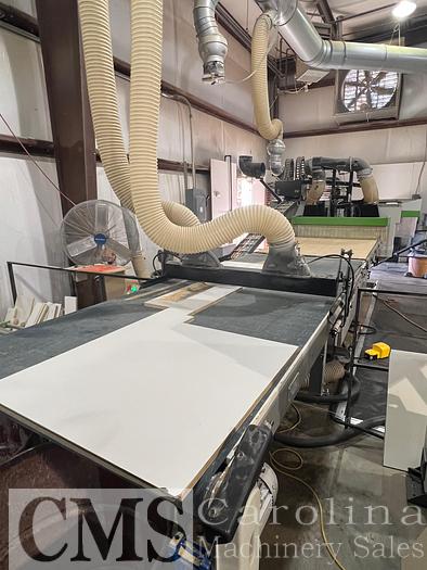 Used 2014 Biesse Skill 1224 F FT CNC Router with Offloading