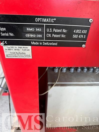 Used Simonds RMO 942 Band Saw Leveler