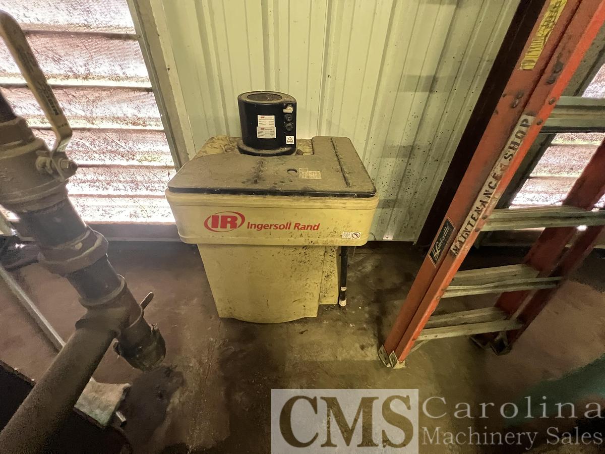 Used Quincy and Ingersoll Rand Air Compressor Room with Dryers