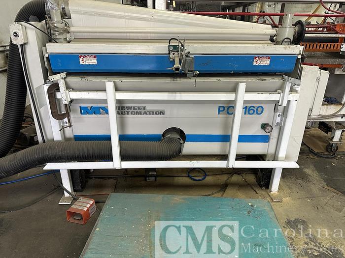 Used Black Brothers HPL Line with a 5' x 12' End Loading Cold Press