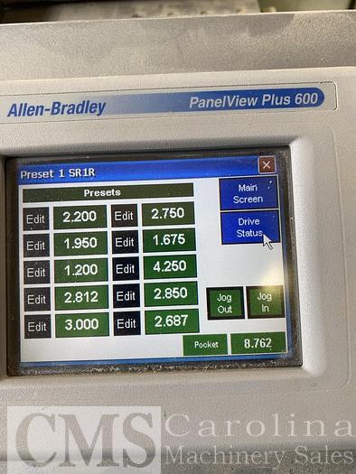 Used Mereen Johnson Model 312 DC Shifting Blade Rip Saw