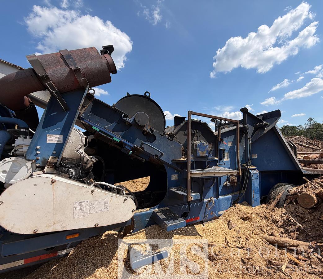 Used 2010 Peterson Model 4300 Portable Drum Chipper