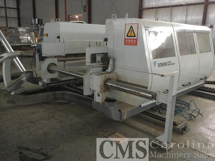 Used 2016 Hawk Machinery HKH 337 Double End Tennoner(Flooring)