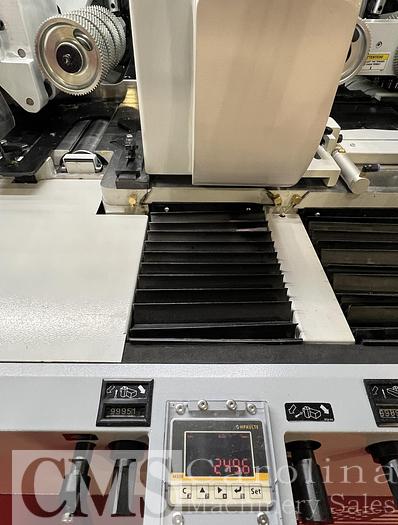 Used Woodtech 12" 6-Head Moulder with Infeed Table