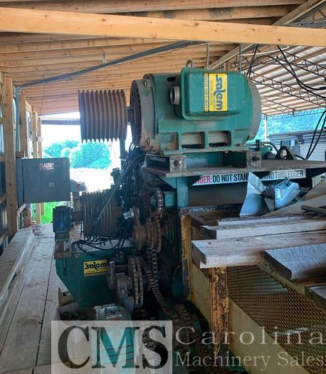 Used Salem 8" Top Arbor think Kerf Gang