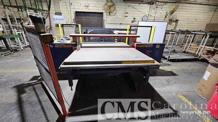 Used Honey Badger Pallet Nailer with Stacker