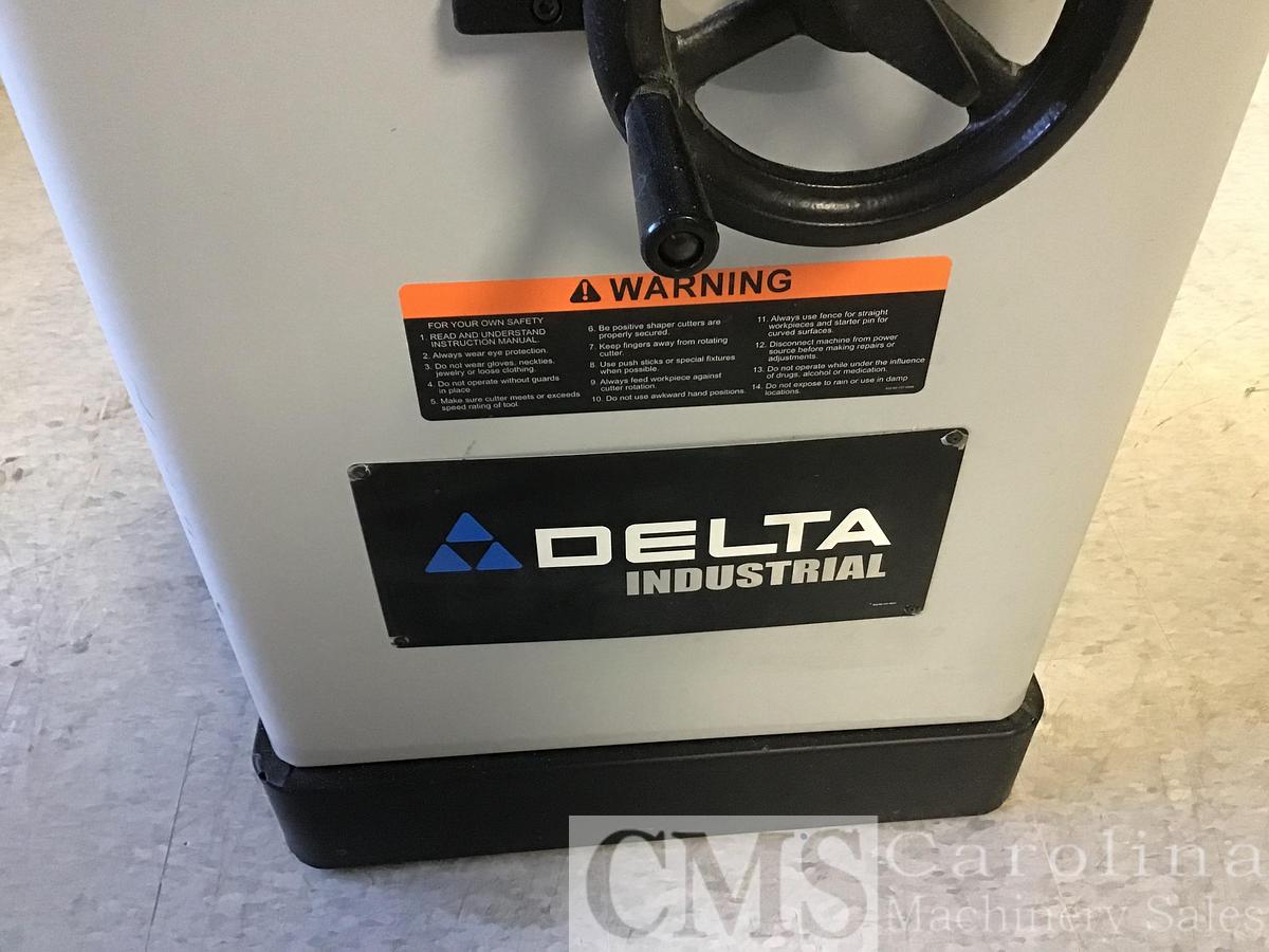 Used Delta Model 43-459 Shaper With Power Feeder