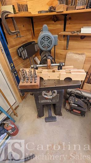 Used Davis and Wells Horizontal Boring Machine