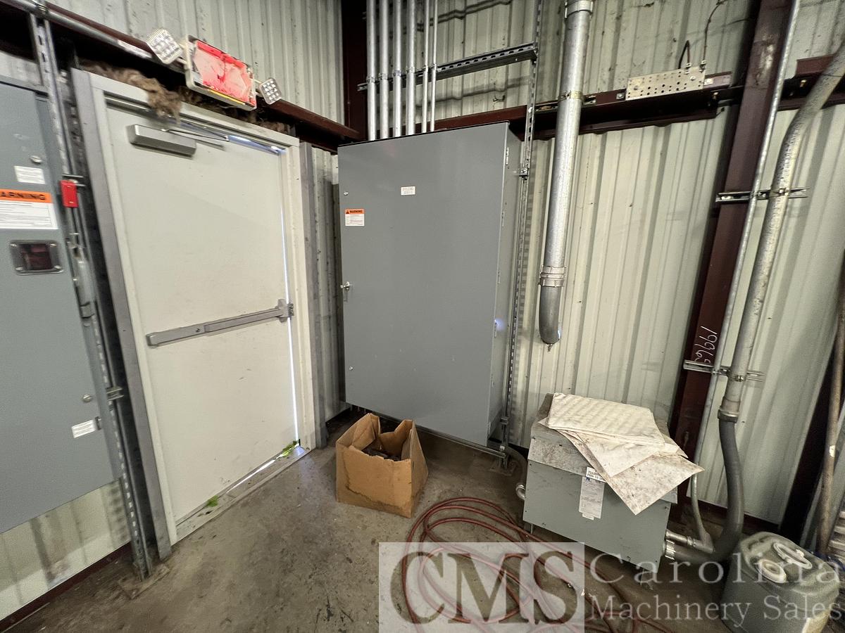 Used Quincy and Ingersoll Rand Air Compressor Room with Dryers