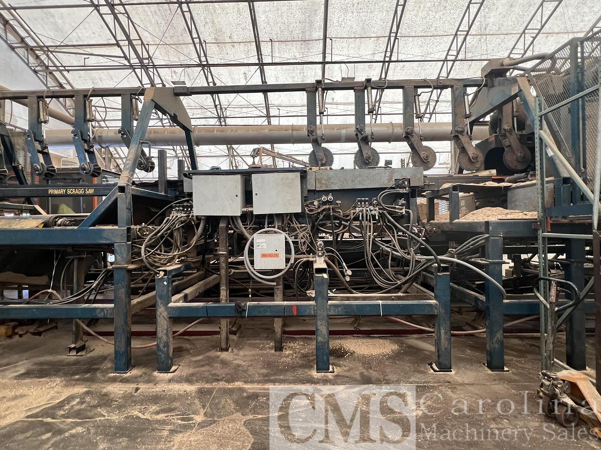 Used Brewer Complete Scragg Mill & Pallet Cut Stock Line