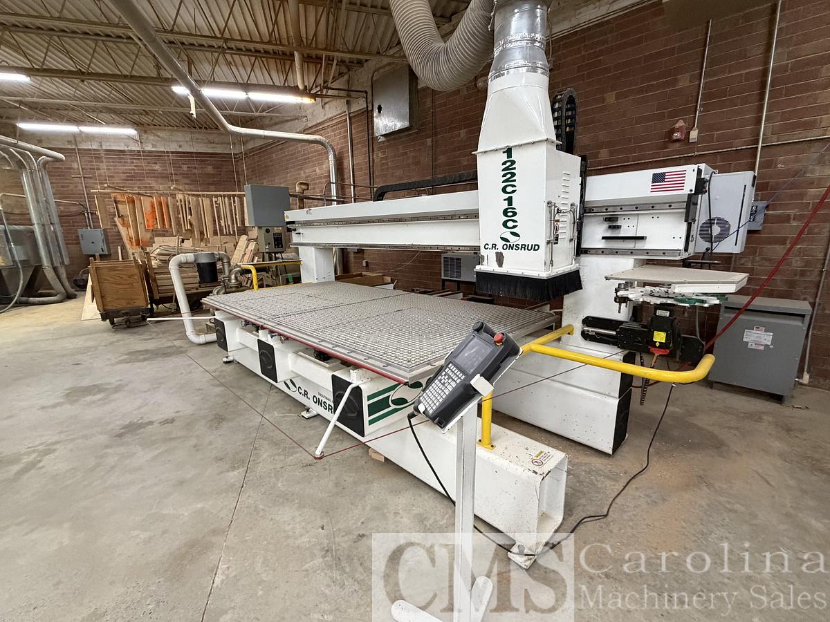 Used 2007 CR Onsrud Model 122C16C 5x10 CNC Router