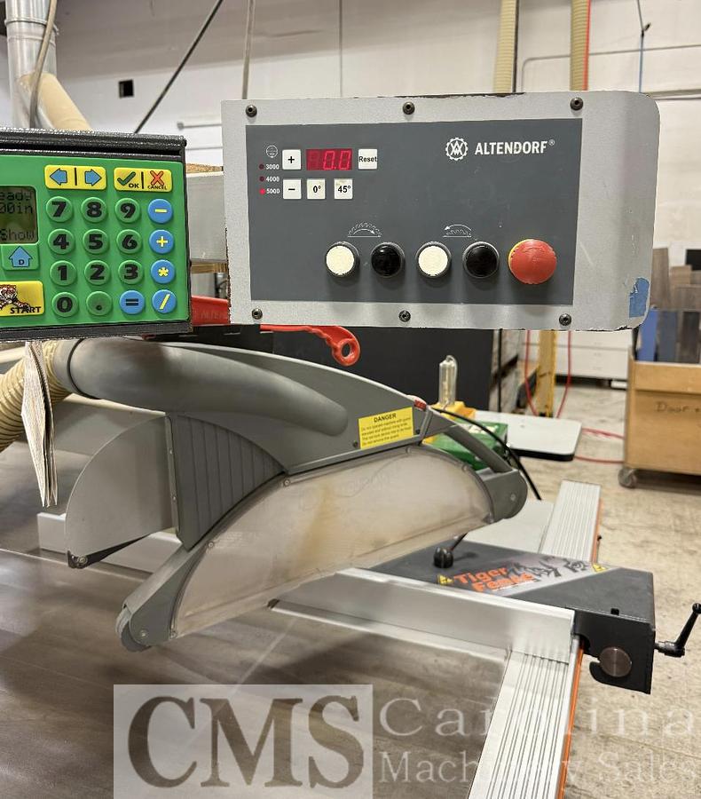Used 2013 Altendorf WA8 Sliding Table saw with Tigerstop