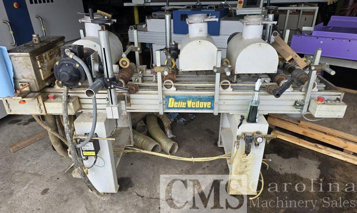 Used 2012 Delle Vedove Vacuum Coater and UV Oven