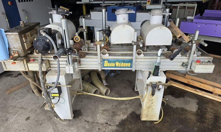 Used 2012 Delle Vedove Vacuum Coater and UV Oven