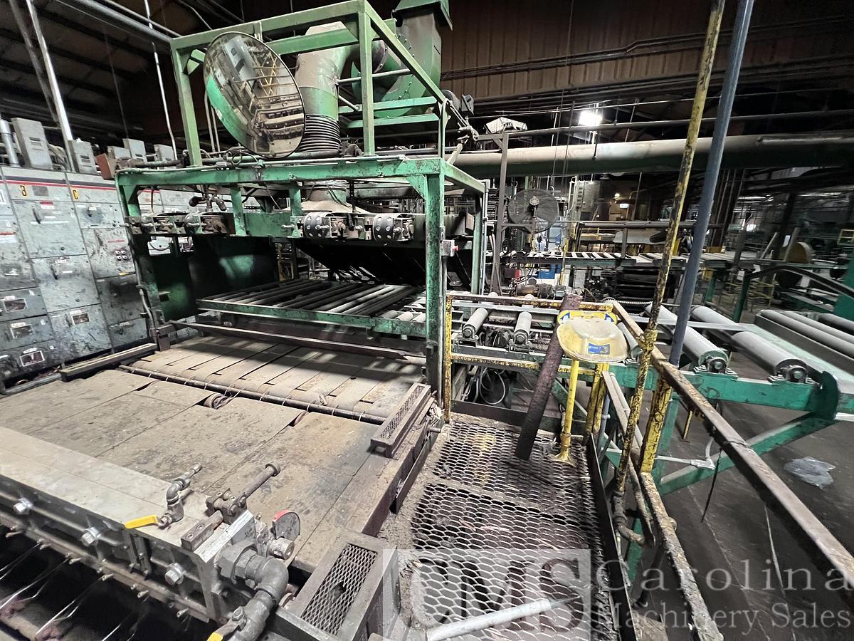 Used Globe Playwood Layup Line and Globe Press