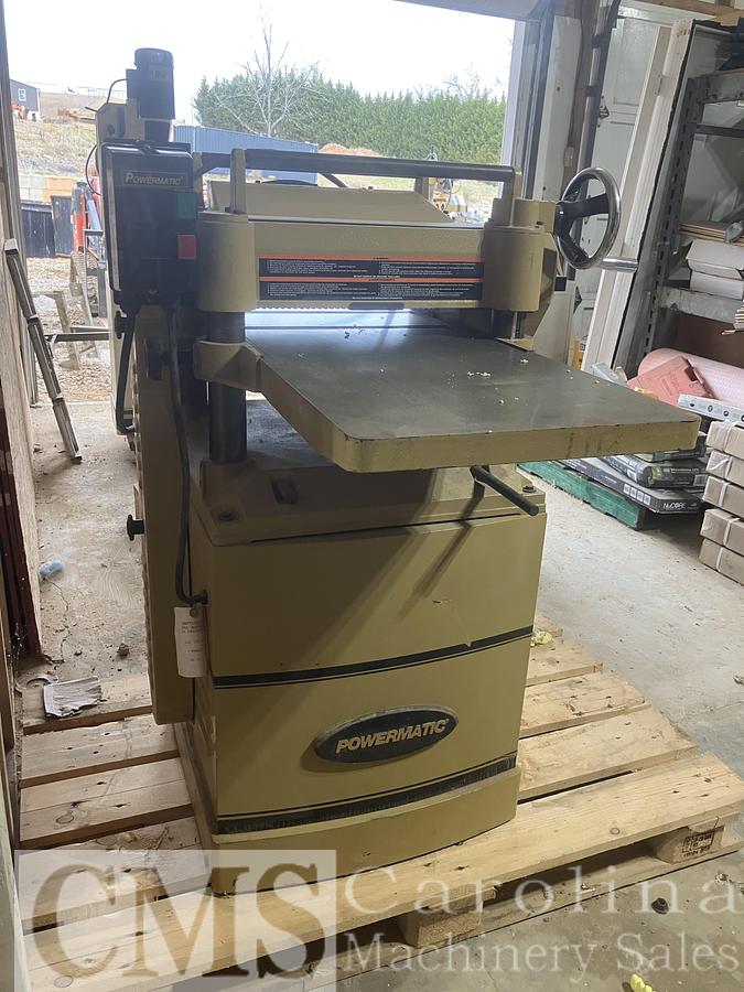 Used Powermatic  15 HH Planer