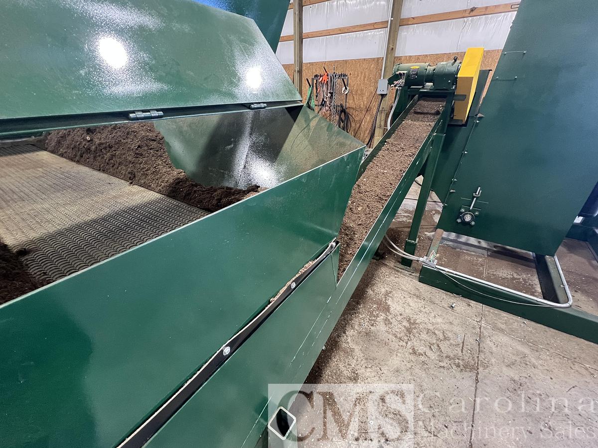 Used Custom Built Compression Bagger with Infeed Bin