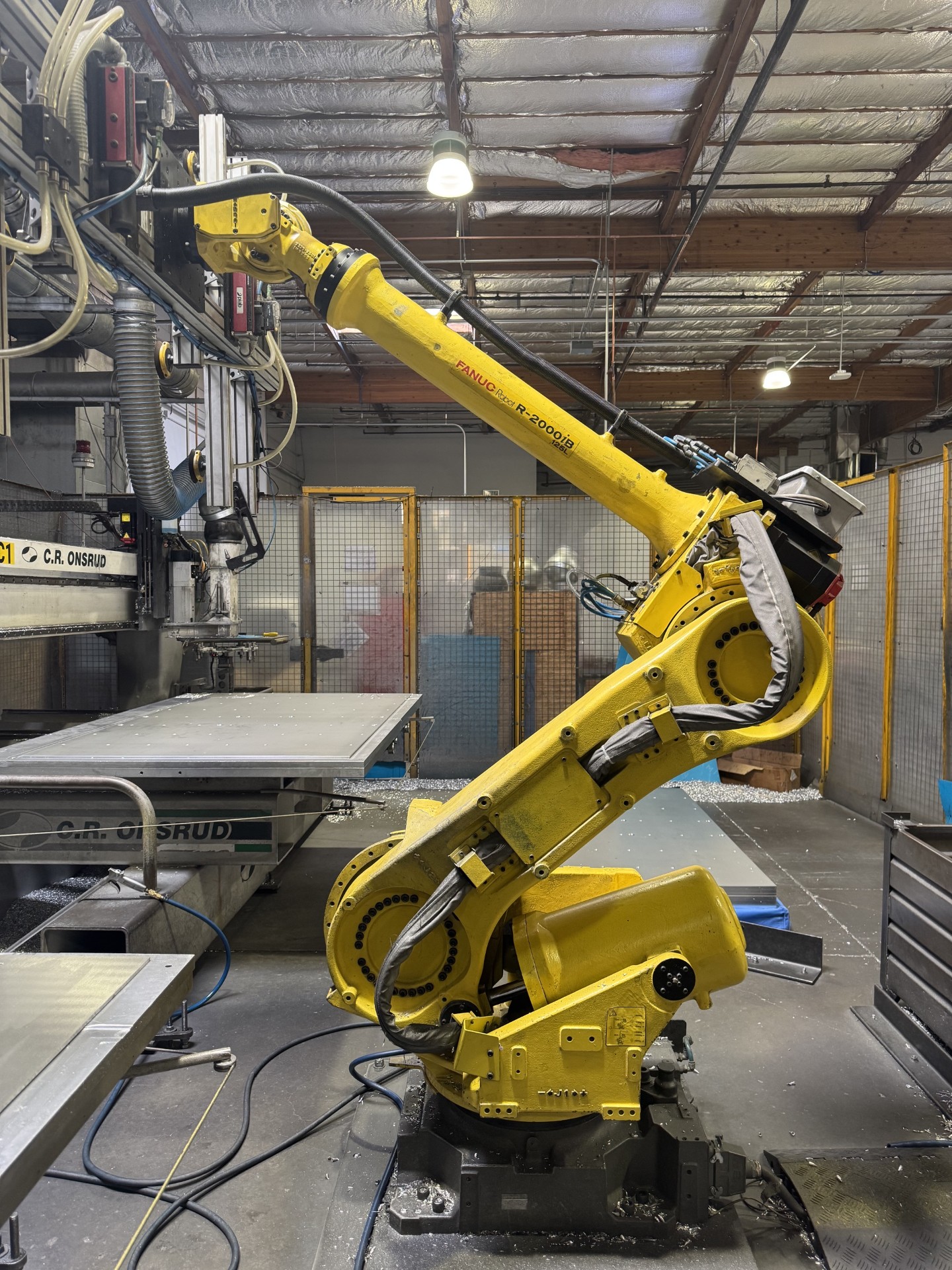 Used 2014 CR Onsrud 98C18 Routers with Robot Loading 2014