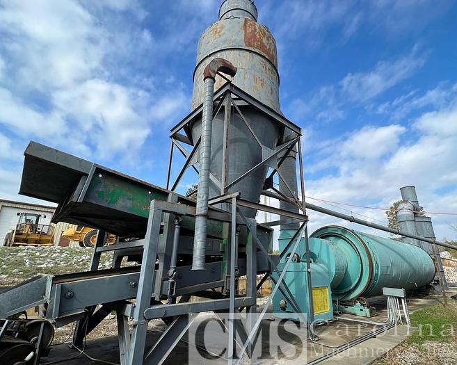 Used Heil 8x24 Drum Dryer with Webb Burner