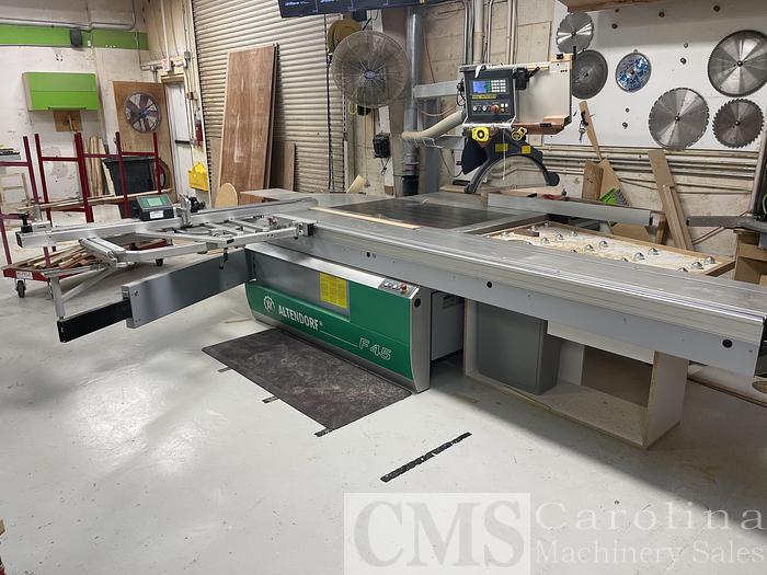 Used 2014 Altendorf F45 Sliding Table Saw