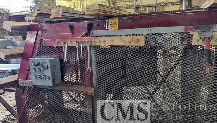 Used West Plains 5-Head Resaw with Chop Line