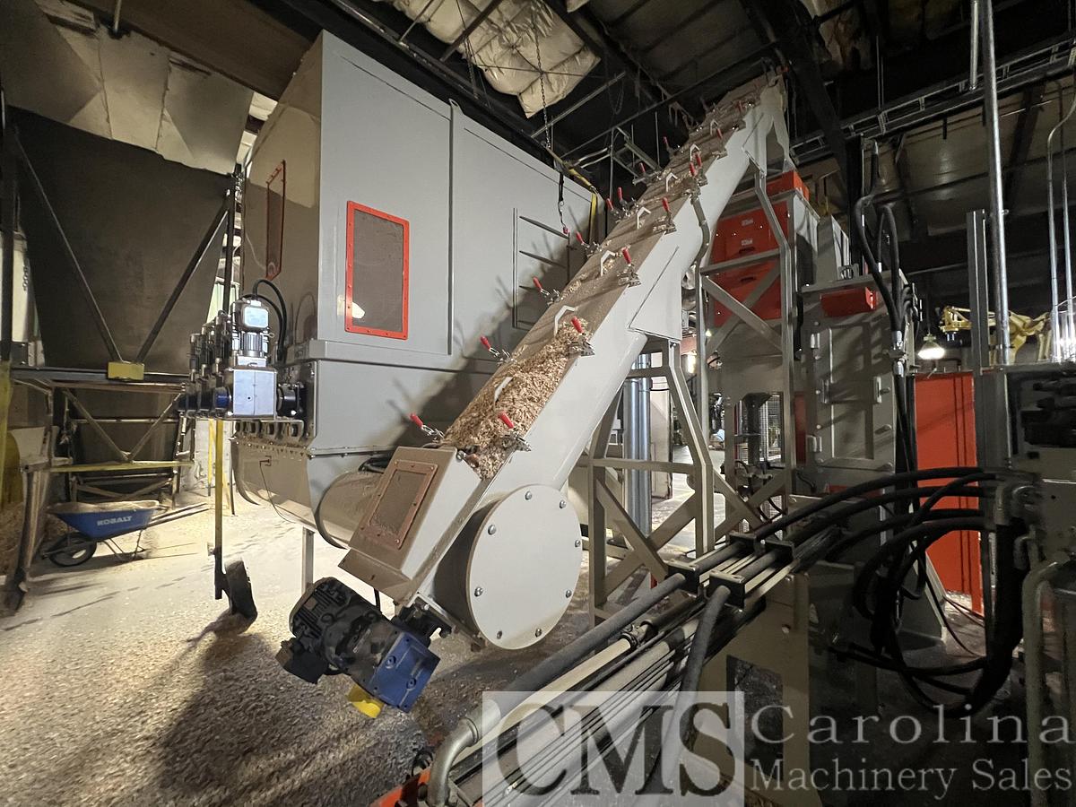 Used Complete Shaving Mill Operation with Land, Drying & Bagging Line Newman, BMM, MEC, Webb, Rethceif, CAT