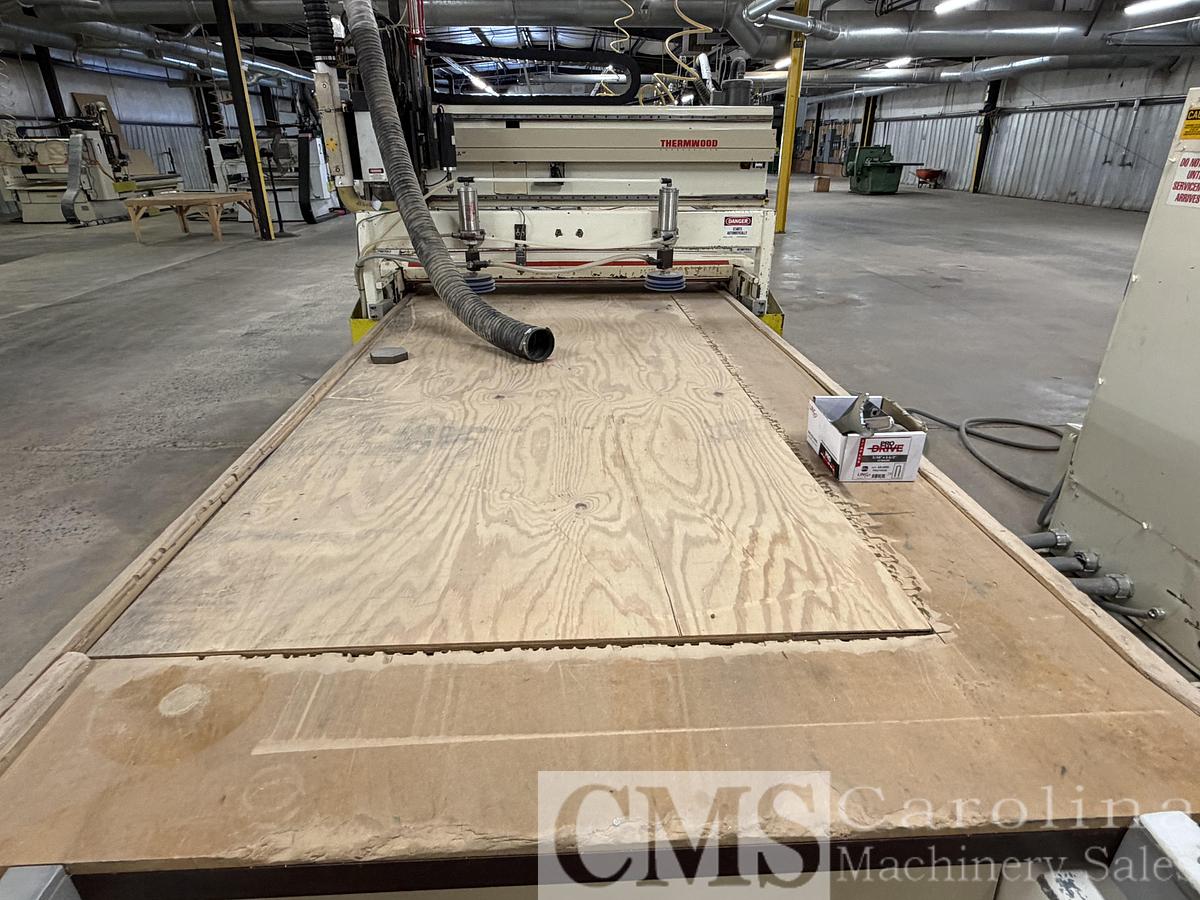 Used 2005 Thermwood Model C53 CNC Router with Roller Hold Down