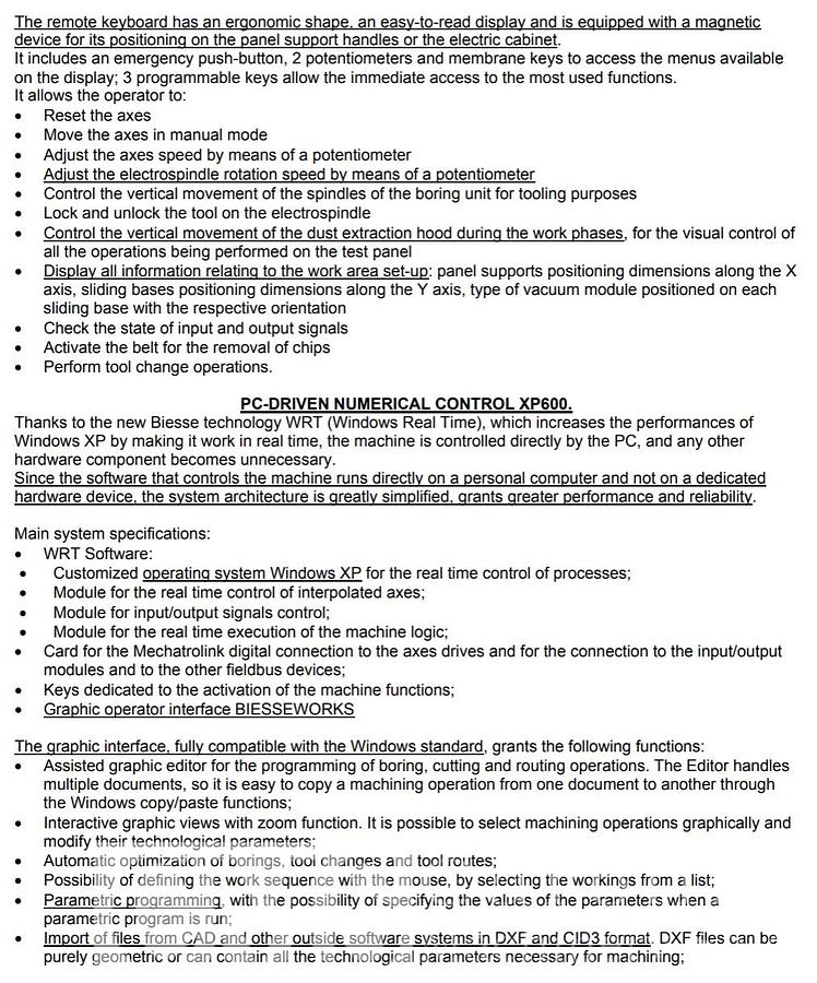 Used Biesse Rover C6.40FT 5-Axis CNC Router