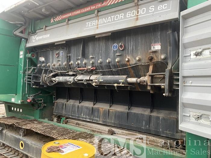 Used 2018 Komptech Terminator 6000S Mobile Shredder