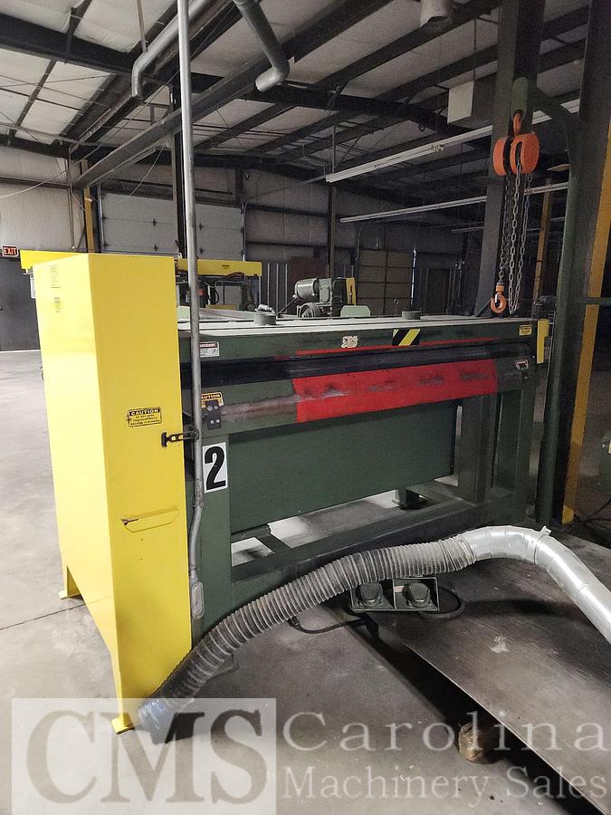 Used Lauderdale Hamilton 60" Panel Rip Saw with Cross Cut Saw
