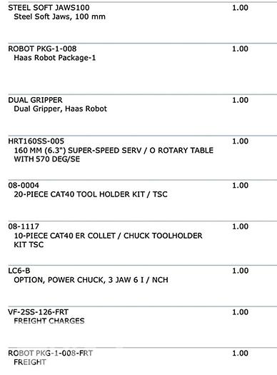 Used 2021 Haas VF-2SS-126 Super-Speed Vertical CNC w/ Robot Package