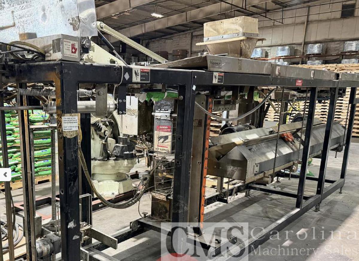 Used Hamer Model 2080 Form Fill Seal Bagging Line