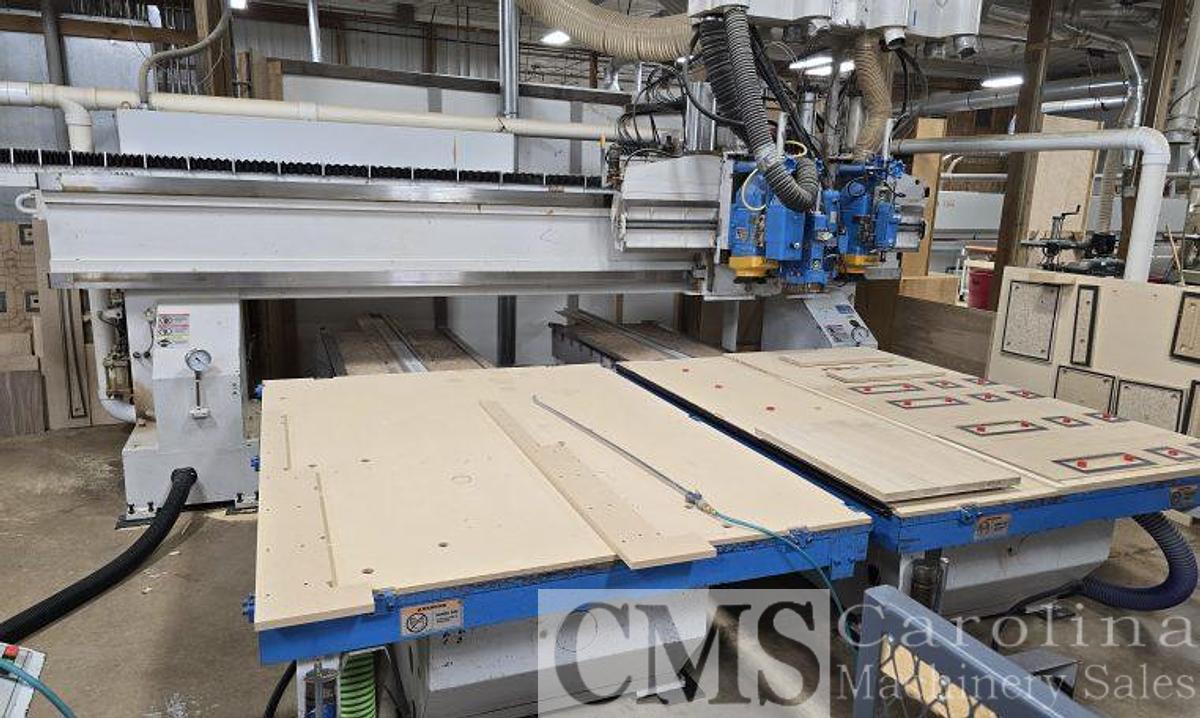 Used 1999 Shoda Twin Table CNC Router 5' X 10'