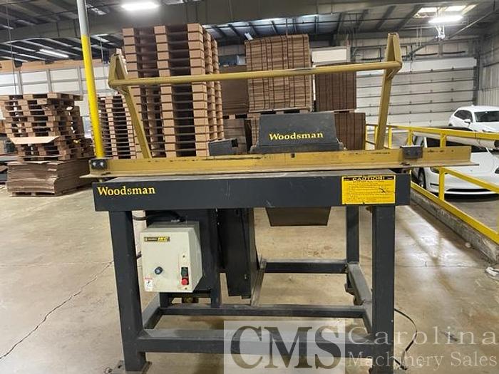 Used Woodsman 4-Way Pallet Notcher