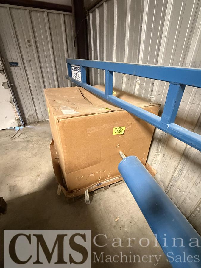 Used Gorbel 250 Lbs Jib Crane with Scmaltz Vacuum Lift