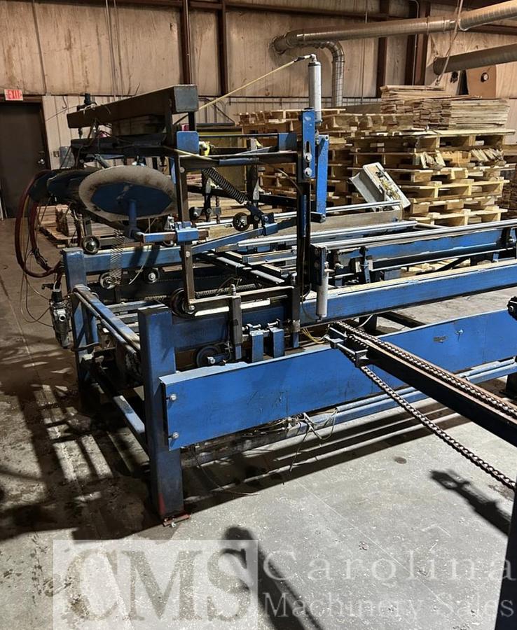 Used 2012 Pallet Chief PC III Pallet Nailer with Stacker