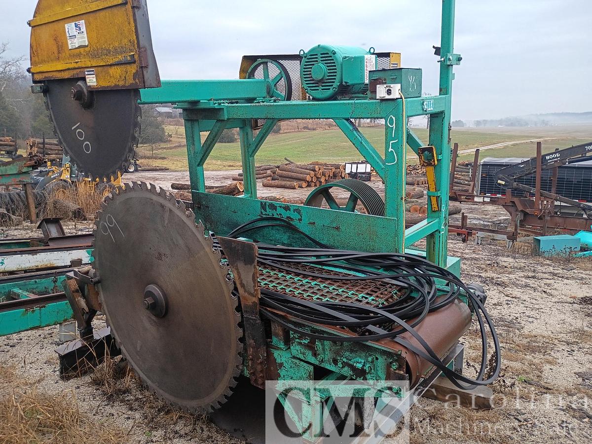 Used Helle 2-Head Block Sawmill