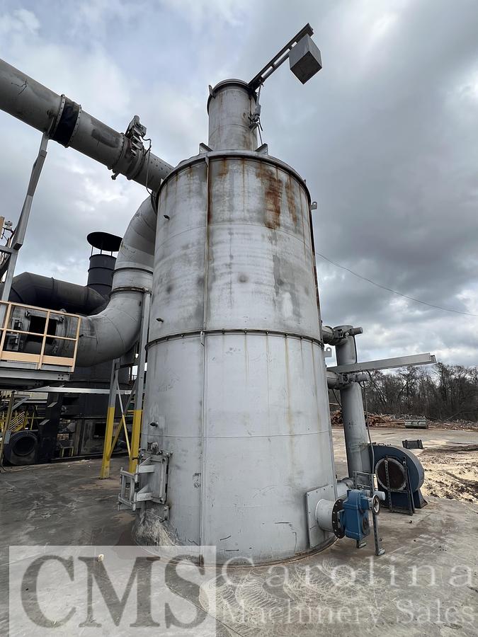 Used Player Design 12x50 Drum Dryer with Burner