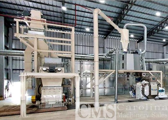 Used 2025 EHW Italia 3 TPH Pellet Mill Operation