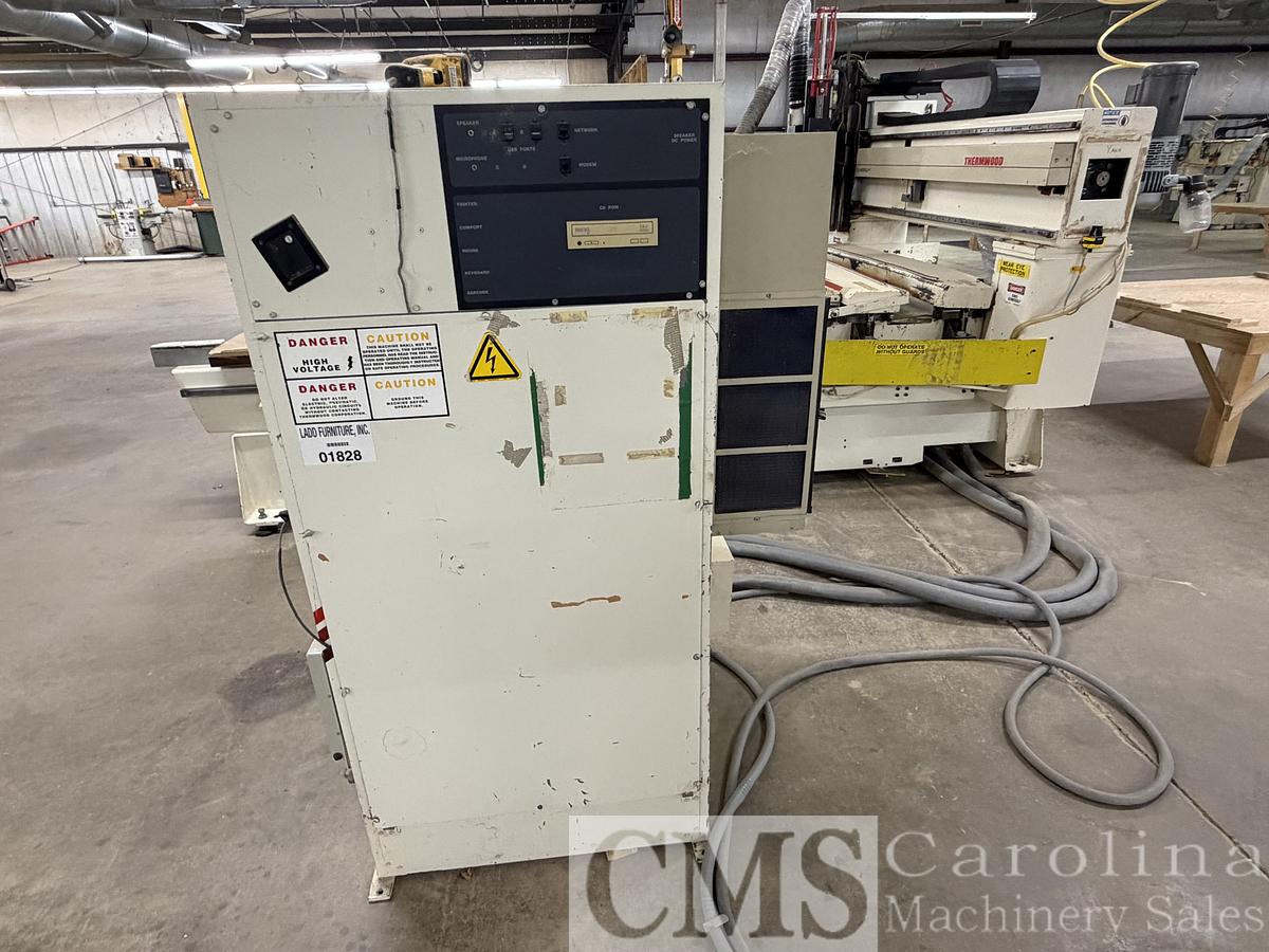 Used 2005 Thermwood Model C53 CNC Router with Roller Hold Down