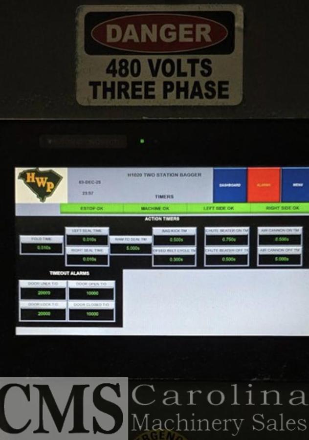 Used Hutto Two Stage Shaving Bagger