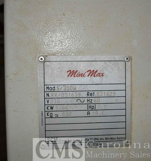 Used SCMI Model 5300W Sliding Table Saw