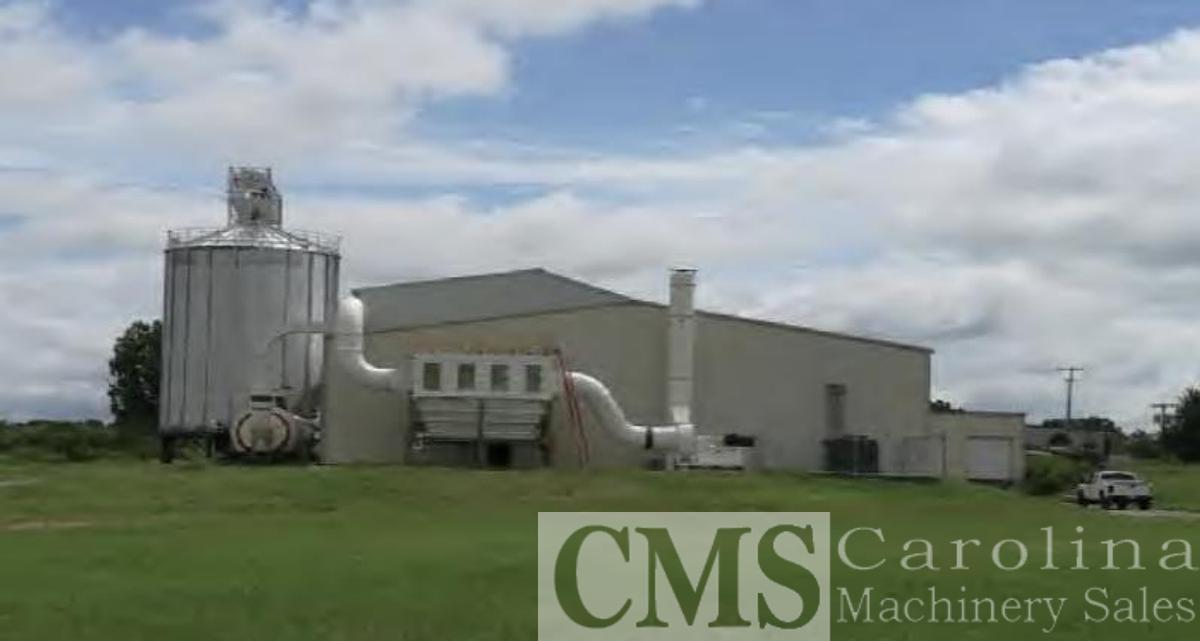 Used Complete Pellet Mill 3 TPH Softwood Pellet Operation