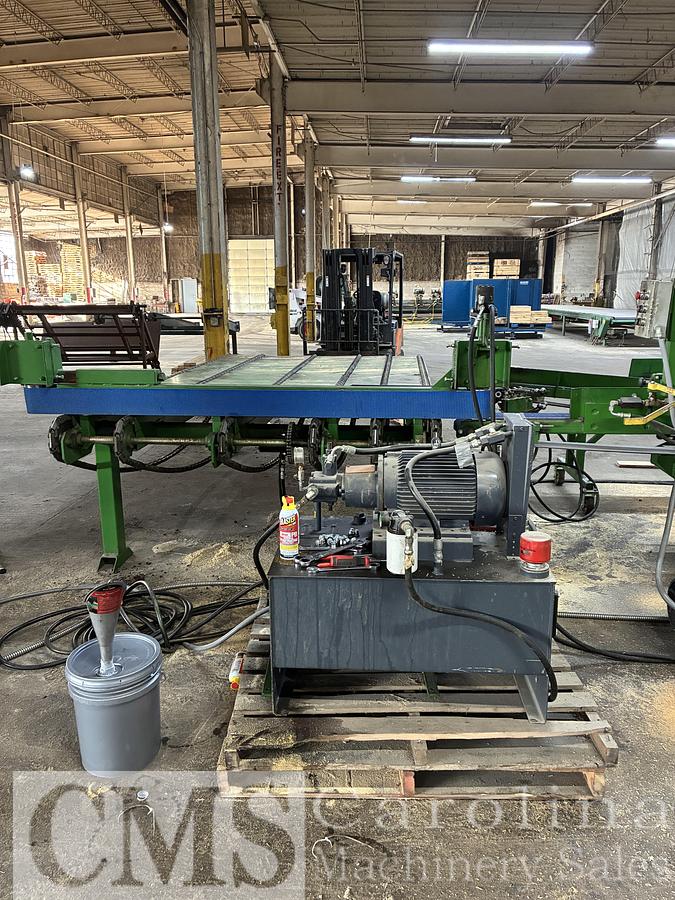 Used Morgan 4-Head Resaw with Run Around System