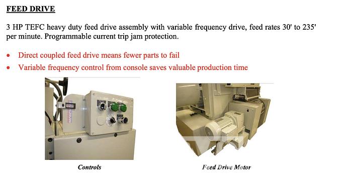 Used 2022 Mereen Johnson Model 312 DC Gang Rip Saw
